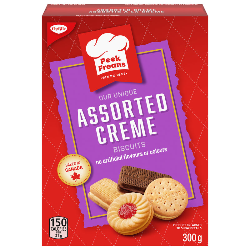 Peek Frean Assorted Creme Biscuits, 300 g