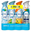 Febreze Air Spray Variety Pack, 4 x 250 g