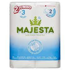 MAJESTA PAPER TOWELS, 2 ROLLS