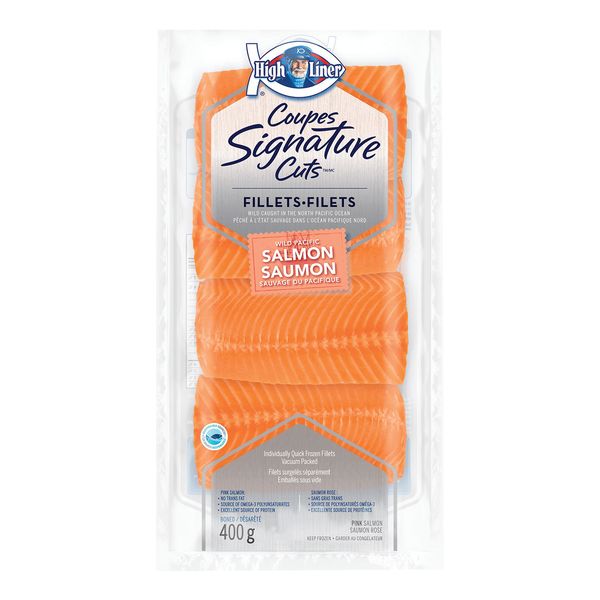 High Liner Signature Cuts Salmon Fillets, 400 g