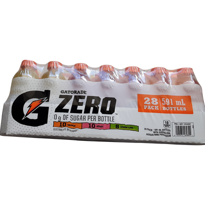 Gatorade Zero Sports Drink Variety Pack, 28 x 591 mL