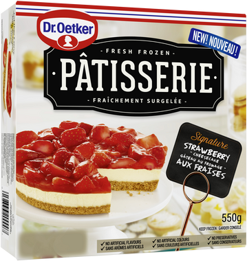 DR OETKER CHEESECAKE STRAWBERRY