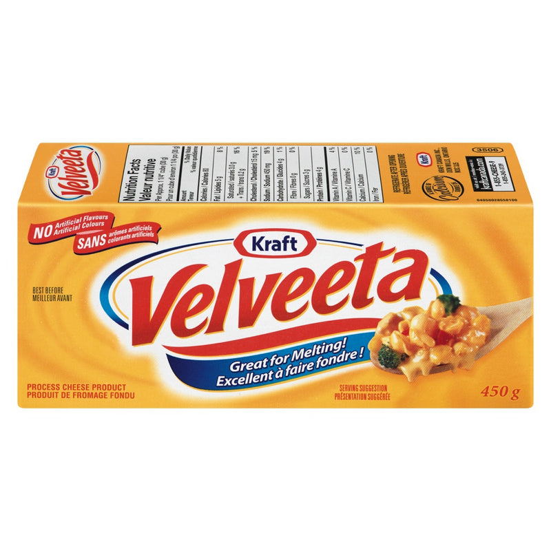 Velveeta Process Cheese, 450 g