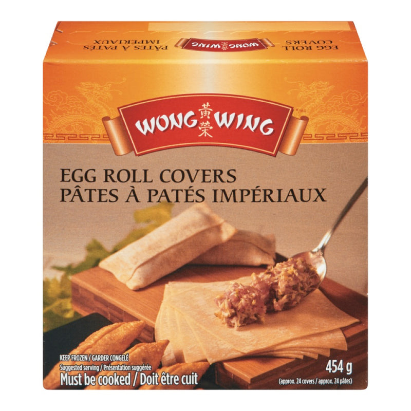 Wong Wing Egg Roll Covers, 454 g