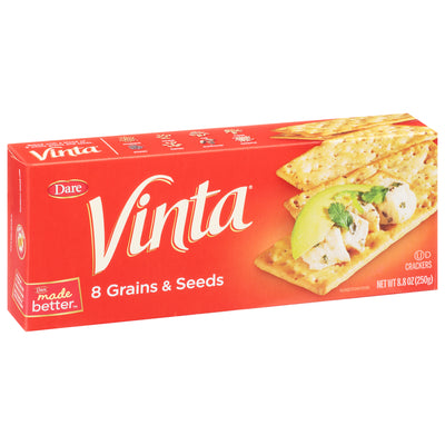 Dare Vinta Crackers Original With 8 Grains & Seeds, 225g