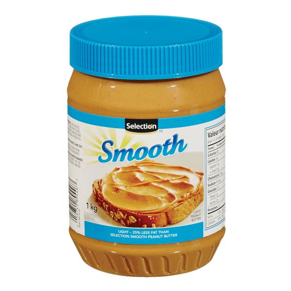 Selection Smooth Light Peanut Butter, 1 kg