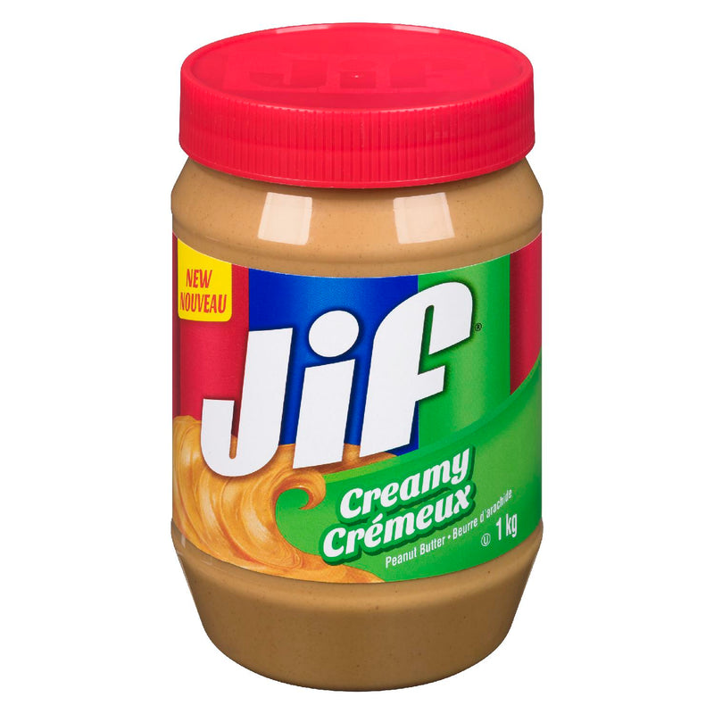 Jif Creamy Peanut Butter, 1 kg