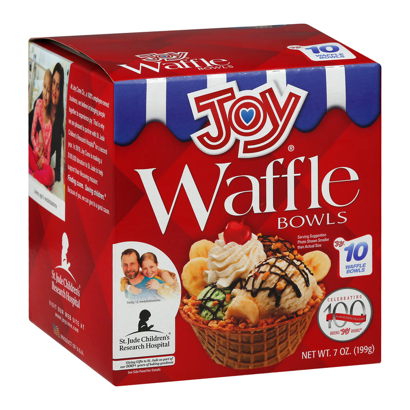 Joy Waffle Bowls, 199 g  (10 ct)