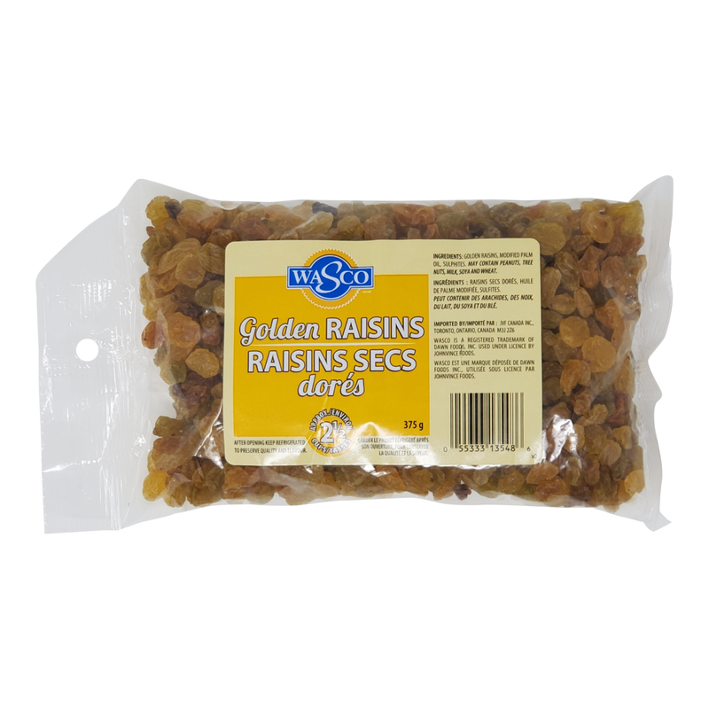 Wasco Golden Raisins, 375 g