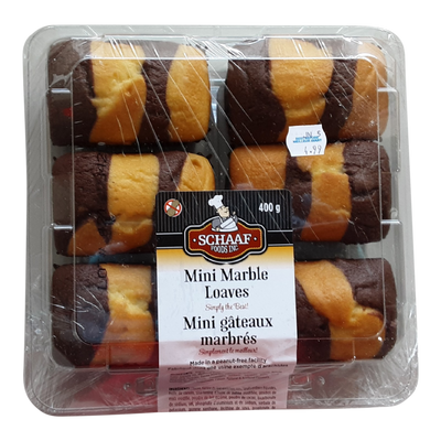 Schaaf Mini Marble Loaves, 6 ct