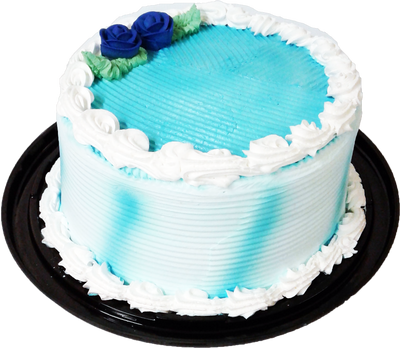 Double Layer 8 Vanilla Cake