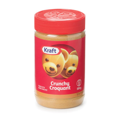 Kraft Crunchy Peanut Butter, 500 g