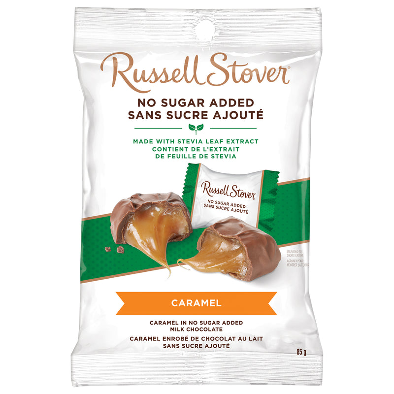 Russell Stover Sugar Free Chocolate Covered Butter Cream Caramel, 85 g