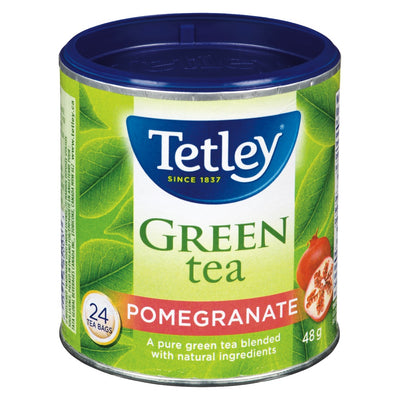 Tetley Pomegranate Green Tea, 48g  (24ct)