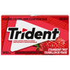 Trident Sugar-Free Strawberry Twist Gum, 14 pieces