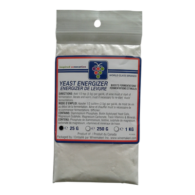 YEAST ENERGIZER, 25g