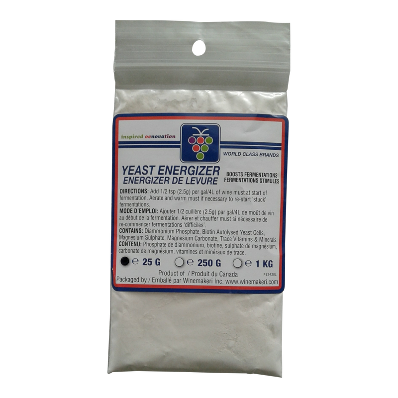 YEAST ENERGIZER, 25g