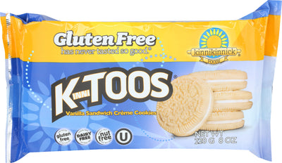 Kinnikinnick K-Toos Vanilla Sandwich Cookies, 220 g