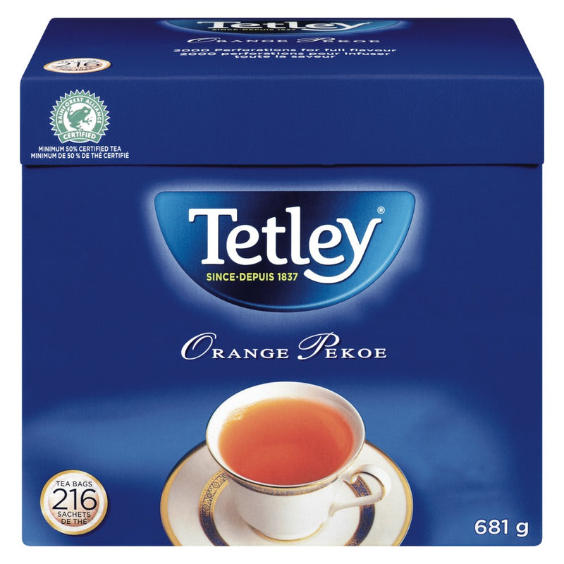 Tetley Orange Pekoe Tea, 681g   (216ct)