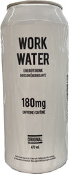 Work Water Original 180 mg Caffeine Energy Drink, 473 ml