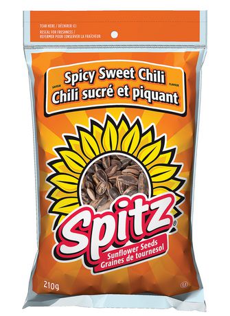 Spitz Spicy Sweet Chili Flavoured Sunflower Seeds, 210 g