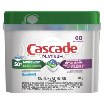 Cascae Platinum Actionpacs, 60 ct