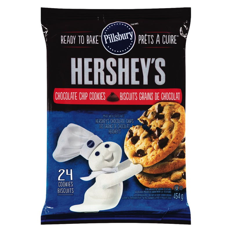 Pillsbury Hershey's Schocolate Chip Cookies, 454 g
