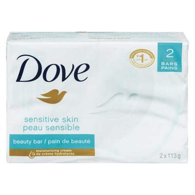 Dove Sensitive Skin Beauty Bar, 2 ct