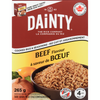 Dainty Rice Beef Flavor Pouch, 265 g