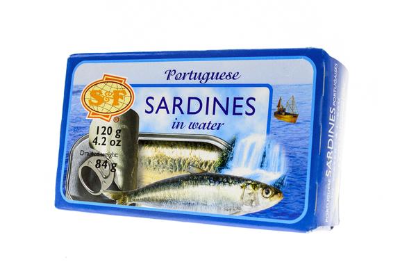 Portuguese Sardines In Water, 120 g