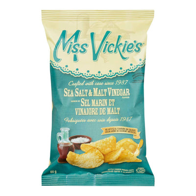 Miss Vickie's Sea Salt & Malt Vinegar, 66 g
