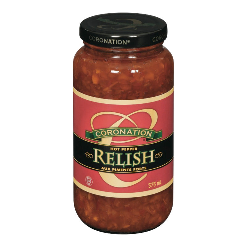 Coronation Hot Pepper Relish, 375 mL