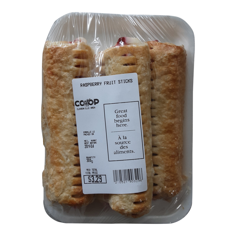Raspberry Fruit Sticks, 300 g