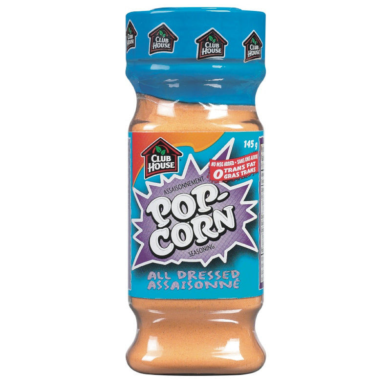 Club House All Dressed Popcorn Seasoning, 145 g