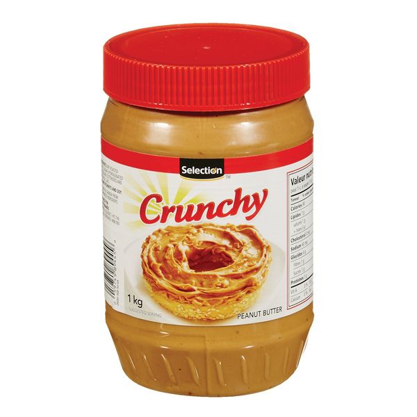 Selection Crunchy Peanut Butter, 1 kg