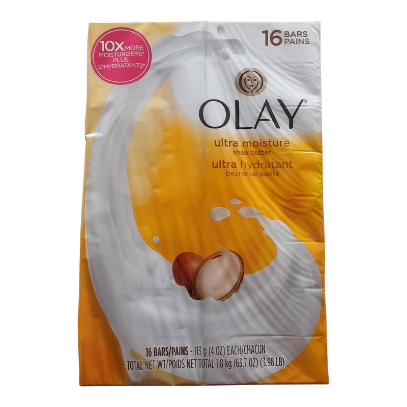 Olay Shea Butter Moisture Bars, 16 ct