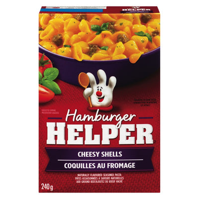 Hamburger Helped Cheesy Shells, 240 g