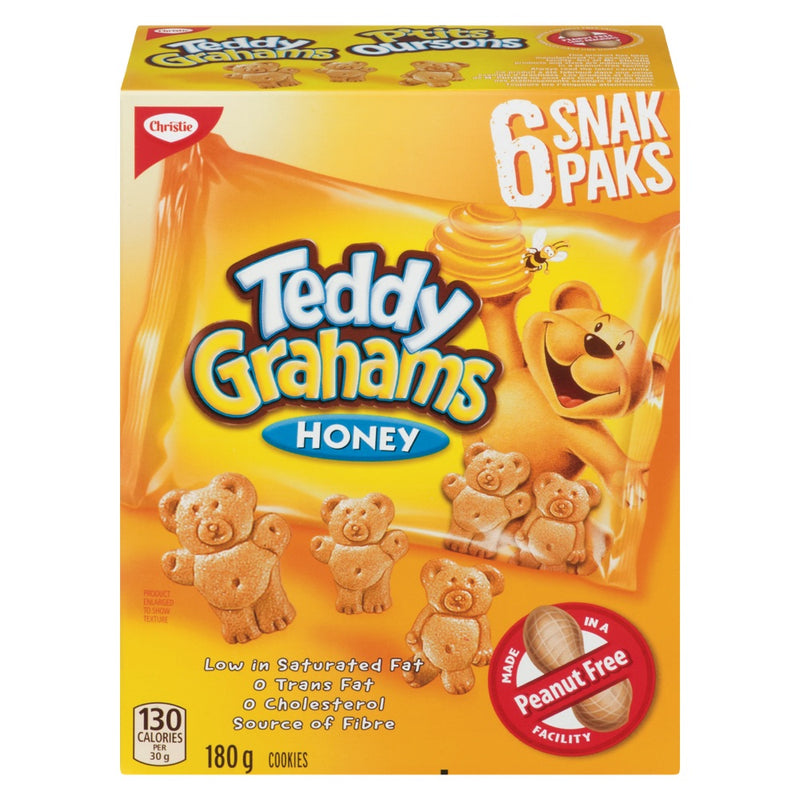Teddy Grahams Honey Cookies, 180 g