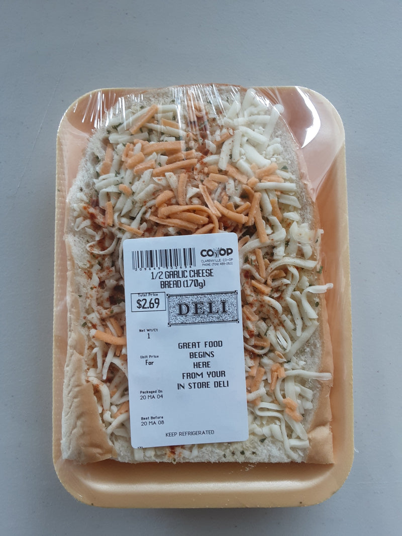 1/2 Garlic Cheese Bread