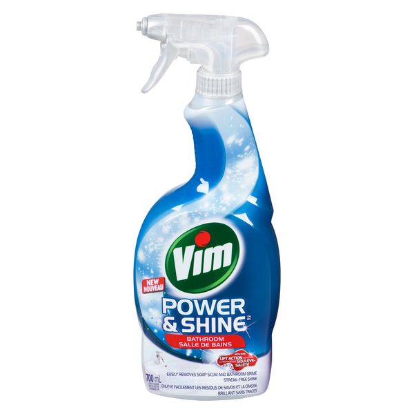 Vim Power & Shine Bathroom Cleaner, 700 mL