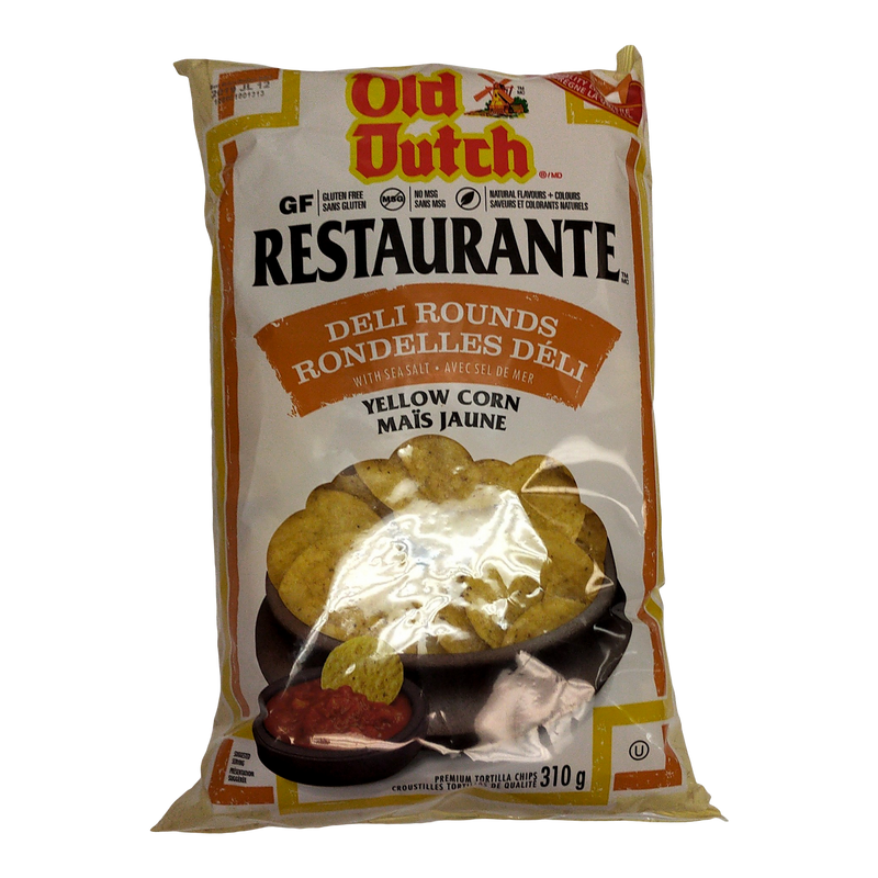 Old Dutch Deli Rounds Tortilla Chips, 310 g