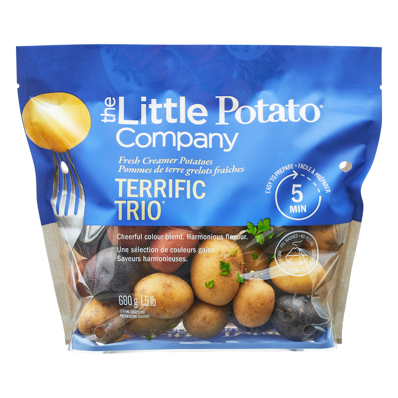 The Little Potato Company Terrific Trio Fresh Creamer Potatoes, 68 g