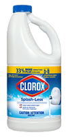 CLOROX LQ BLEACH SPLASH LESS