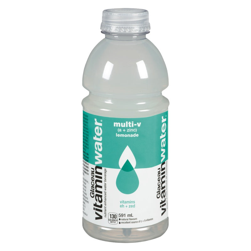 Glaceau Vitamin Water Lemonade Water, 591 mL