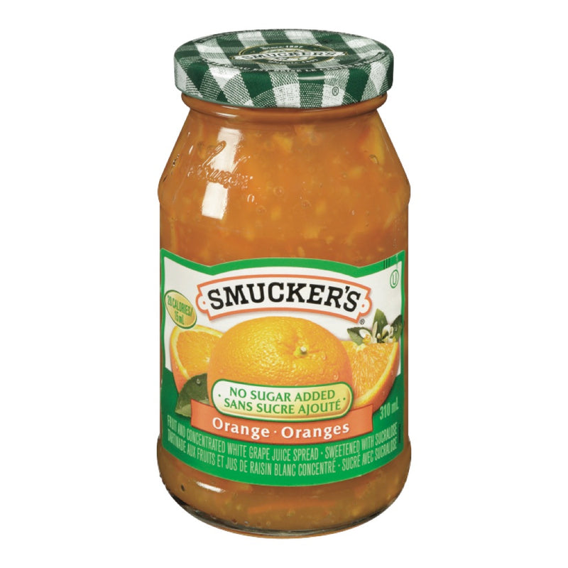 Smucker's No Sugar Added Orange Spread, 310 mL