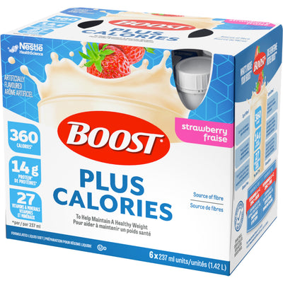 BOOST PLUS CALORIES STRAWBERRY