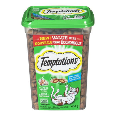 Temptations Seafood Medley Cat Treats, 454 g
