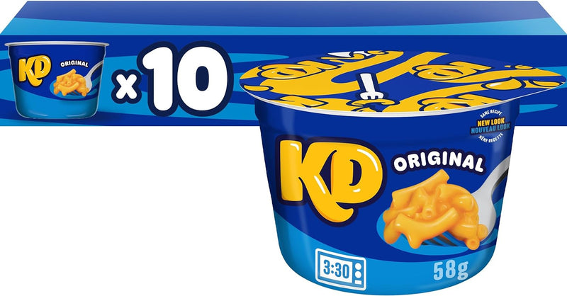 KD Original Mac & Cheese Cups, 58 g, 10 ct