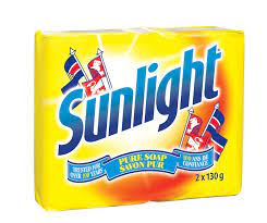 Sunlight Pure Soap Bars, 2 x 130