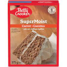 Betty Crocker Super Moist Carrot Cake Mix, 375 g